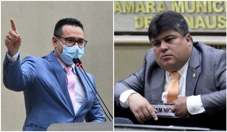 Presidente da CMM David Reis(Avante) x Veteador Rodrigo Guedes(PSC)