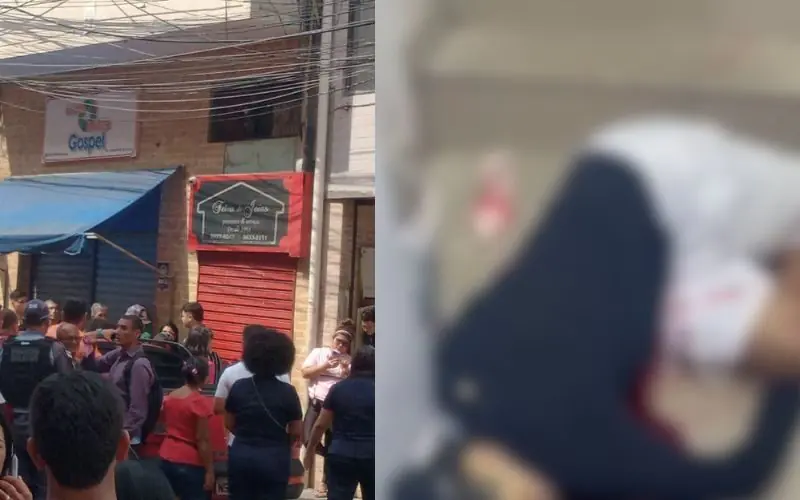 Veja como ficou o assaltante morto em joalheria no Centro de Manaus