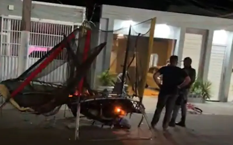 Motociclista bêbado invade festa infantil e fere mãe e bebê em Itacoatiara
