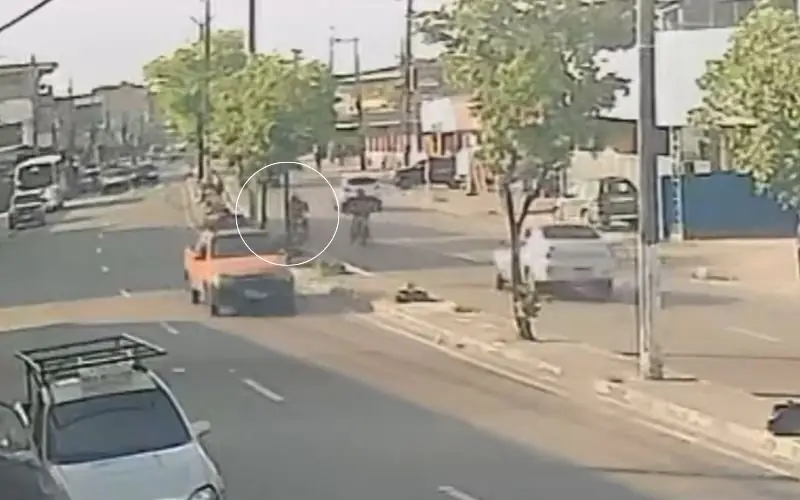 Motociclista que morreu Av. Cosme Ferreira teve mal súbito