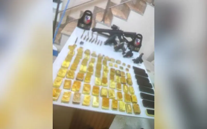 Policiais são presos com armas e 55 quilos de ouro em Manaus