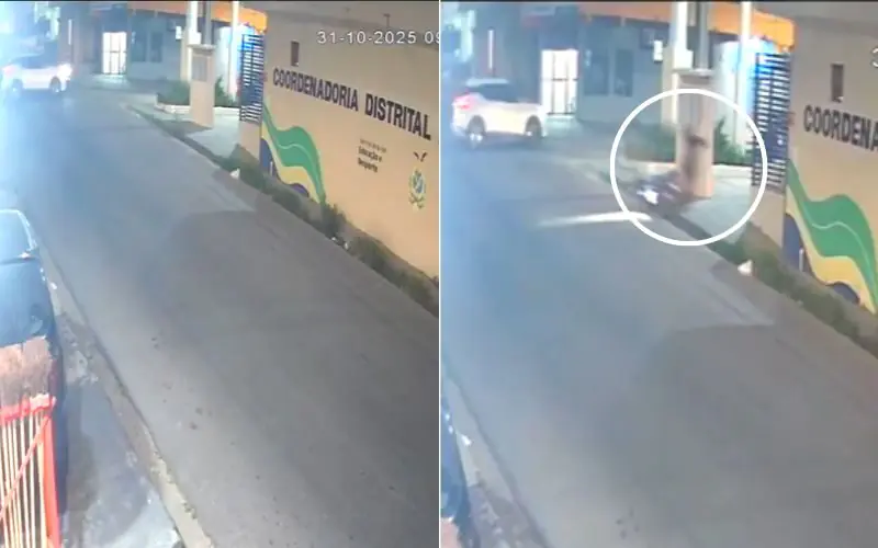 Motociclista é arremessado e morre em acidente no Novo Aleixo