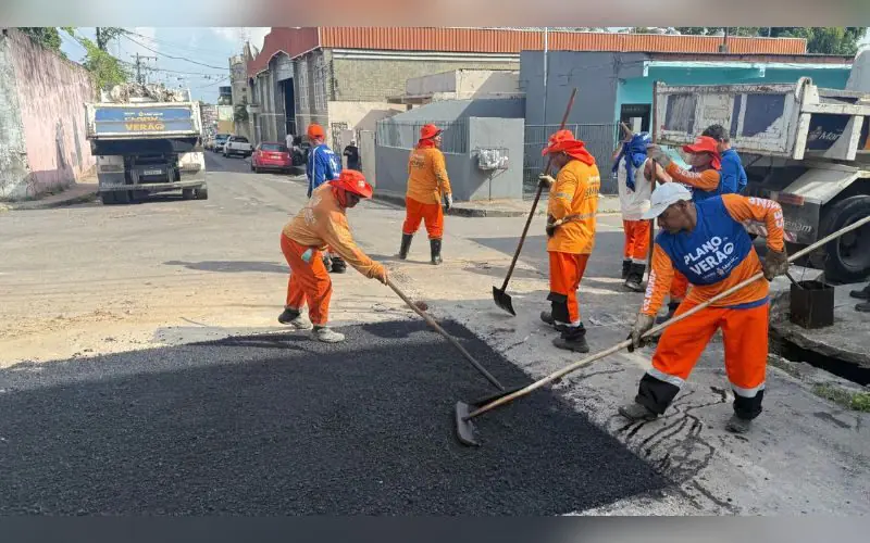Bairro Petrópolis é contemplado com obras do ‘Plano de Verão’
