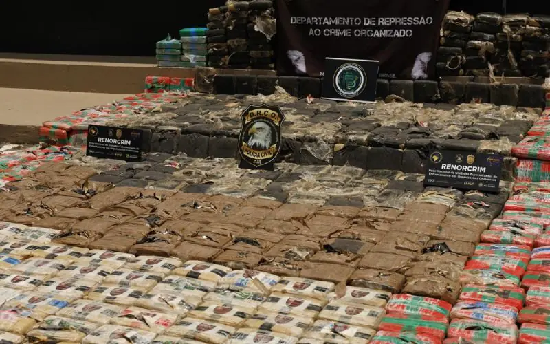 Casal é preso em Manaus com 600 kg de drogas avaliadas em R$ 13,5 milhões