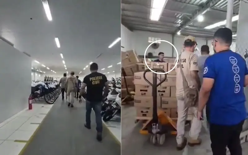 Furto de peças na TV Lar Motos causa prejuízo de R$ 150 mil