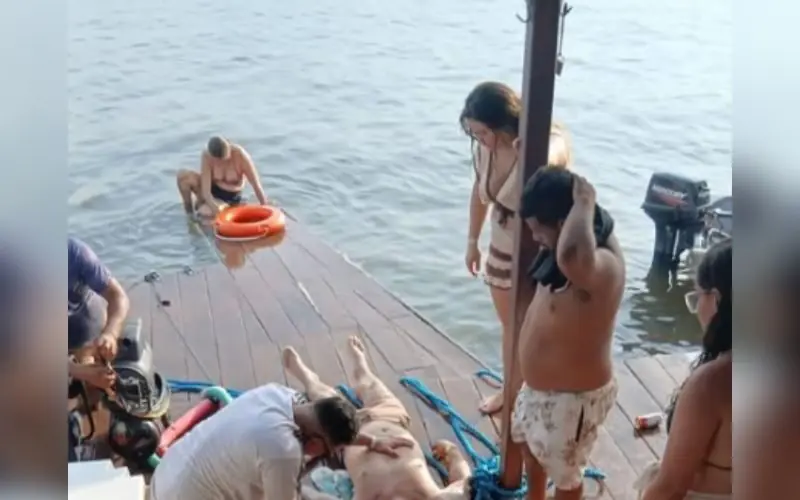 Homem morre por afogamento em flutuante no bairro Tarumã