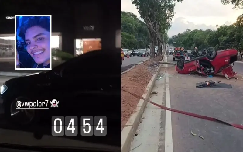 'Playboy' que causou tragédia em Manaus postava rachas na web