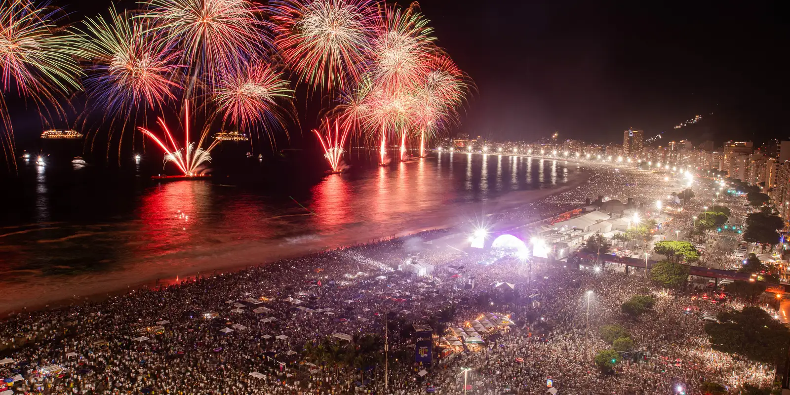 Metrô inicia venda de bilhete para réveillon na praia de Copacabana