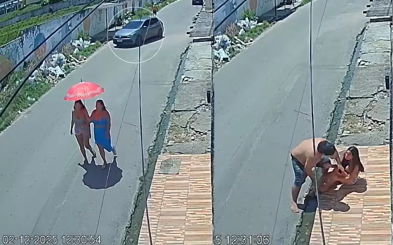 Homem armado com faca assalta mãe e filha no Novo Aleixo