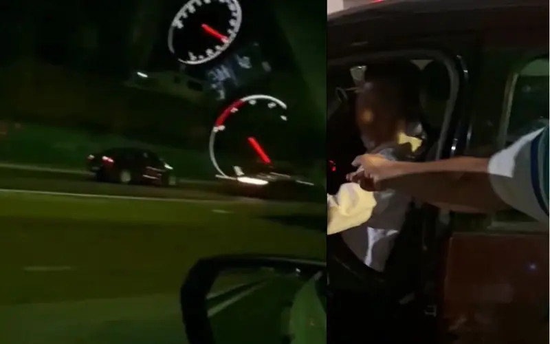 Motora invade a contramão, atropela motoqueiro e foge em Manaus