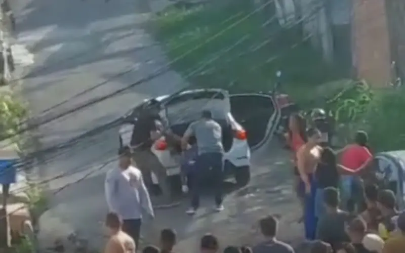 Homem é baleado e jogado no porta-malas no Colônia Terra Nova