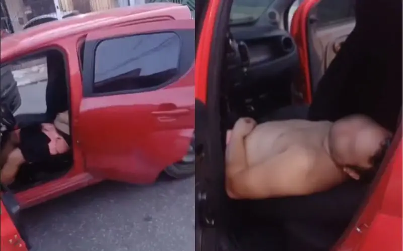 Motora dorme ao volante após bater em carro no bairro Betânia