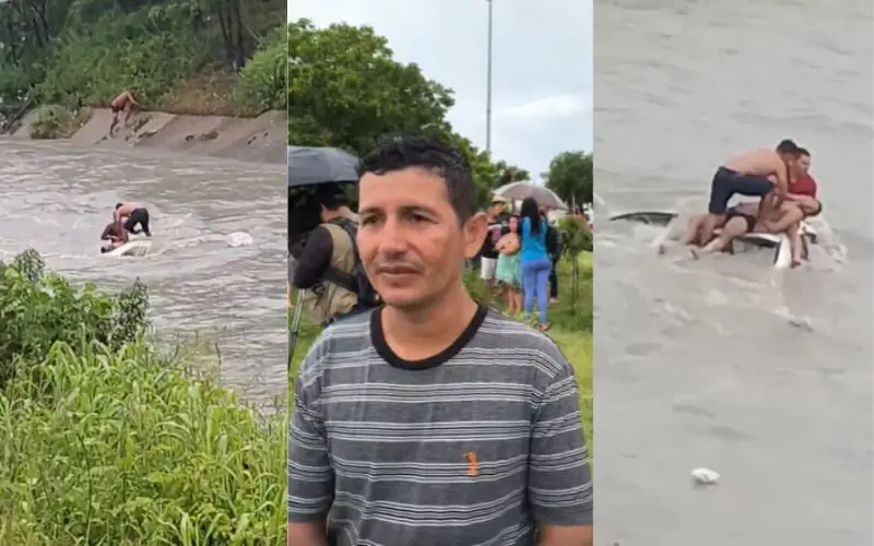 Herói resgata jovem em igarapé e manauaras aplaudem bravura