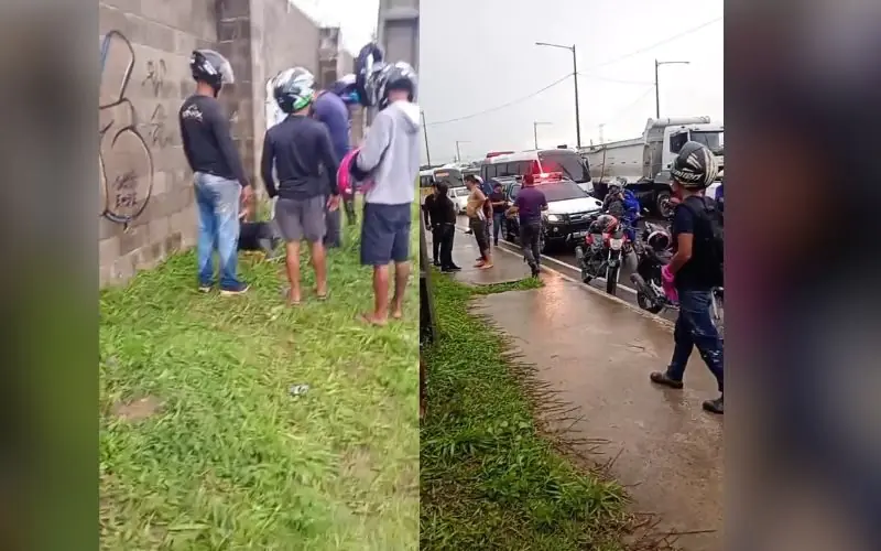 Dupla de assaltantes é espancada no bairro Tarumã