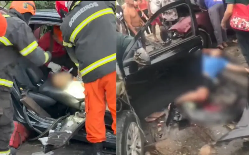 Motorista invade contramão e provoca colisão fatal na Av. Oitis