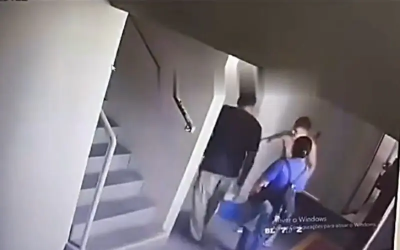 Morador ameaça vizinhos com faca em residencial no Tarumã