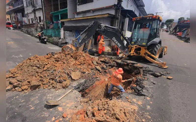 Prefeitura reforça drenagem profunda no São José Operário