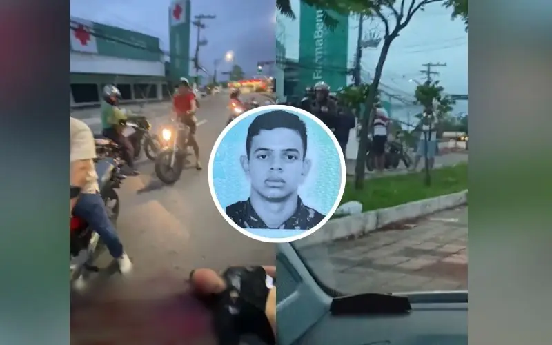 Carro invade contramão e militar morre na Avenida Rodrigo Otávio