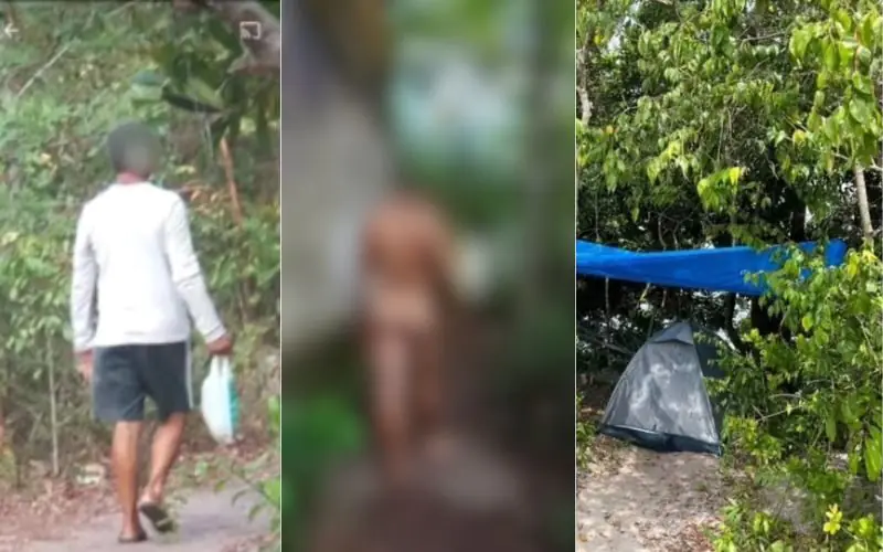 Tarados tomam conta de terreno abandonado e espantam clientes