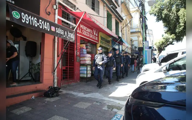 Operação Boas-Festas mobiliza Guarda Municipal no Centro