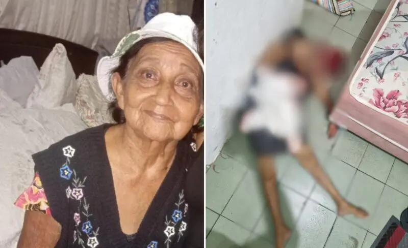 Veja como ficou a idosa morta pelo próprio filho no Cachoeirinha