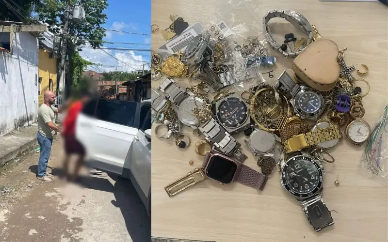 Pintor furta R$ 200 mil em joias durante serviço em condomínio