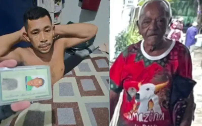 Idoso é brutalmente espancado na porta de casa em Manaus
