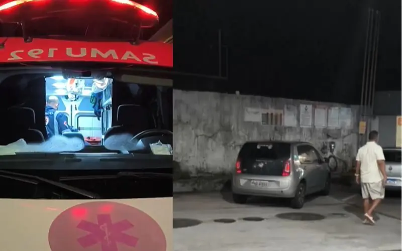 Assaltantes atiram em motorista de aplicativo no Centro de Manaus