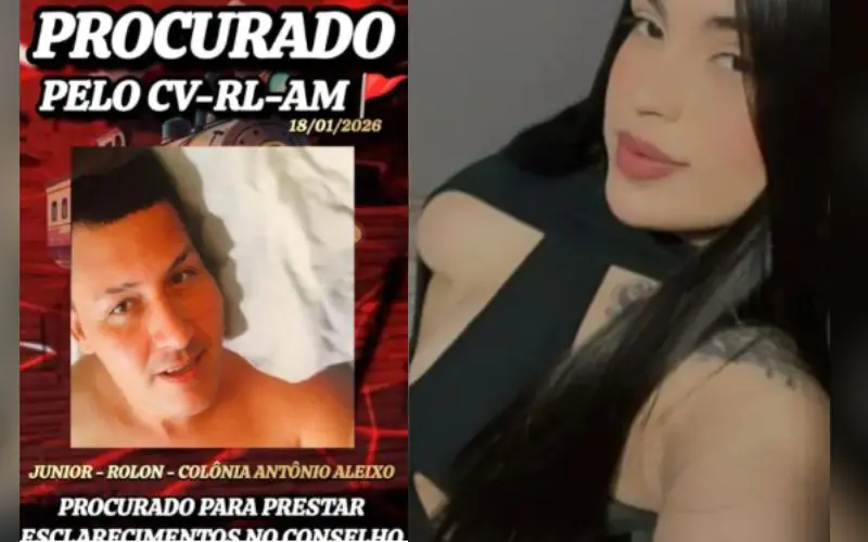 Facção "convoca" suspeito de matar namorada em Manaus