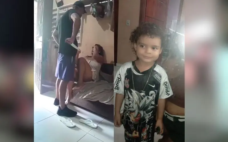 Pai que matou o próprio filho aparece em vídeo ameaçando a ex