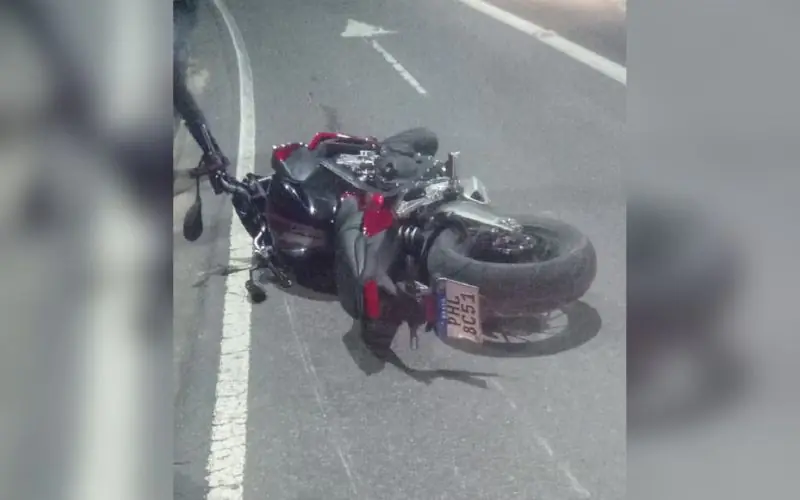 Motociclista morre em grave acidente na Avenida das Torres