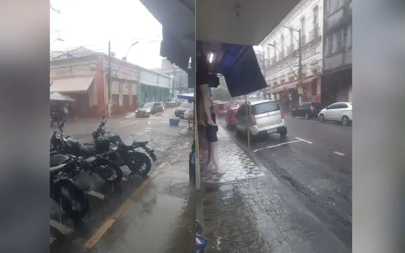 Defesa Civil alerta para chuvas e ventos fortes em Manaus
