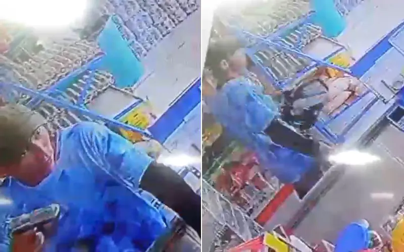 Dupla que assaltou loja faz a limpa em mercadinho de Tabatinga
