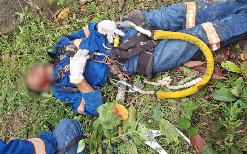 Trabalhador morre após de cair de poste no bairro Puraquequara