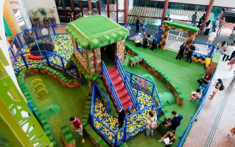 Sonic Golf Park chega ao Manauara como opção de lazer infantil