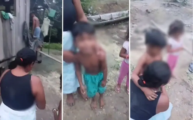 Avô filma neto agonizando após padrasto arremessá-lo pela janela