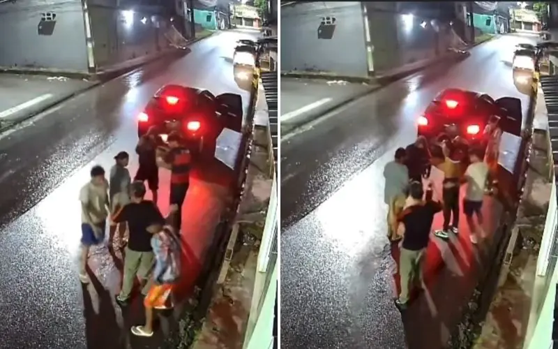 Trio armado assalta pedestres no bairro Santa Etelvina