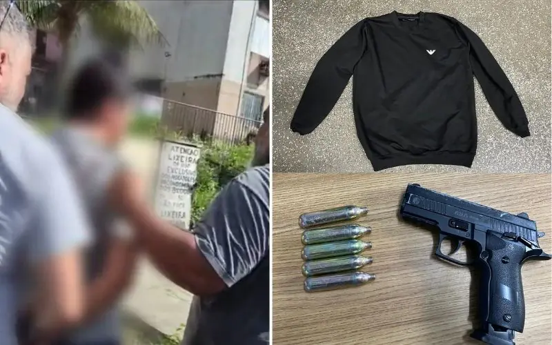 Motorista de app se finge de PM, comete roubos, estupro e acaba preso em Manaus