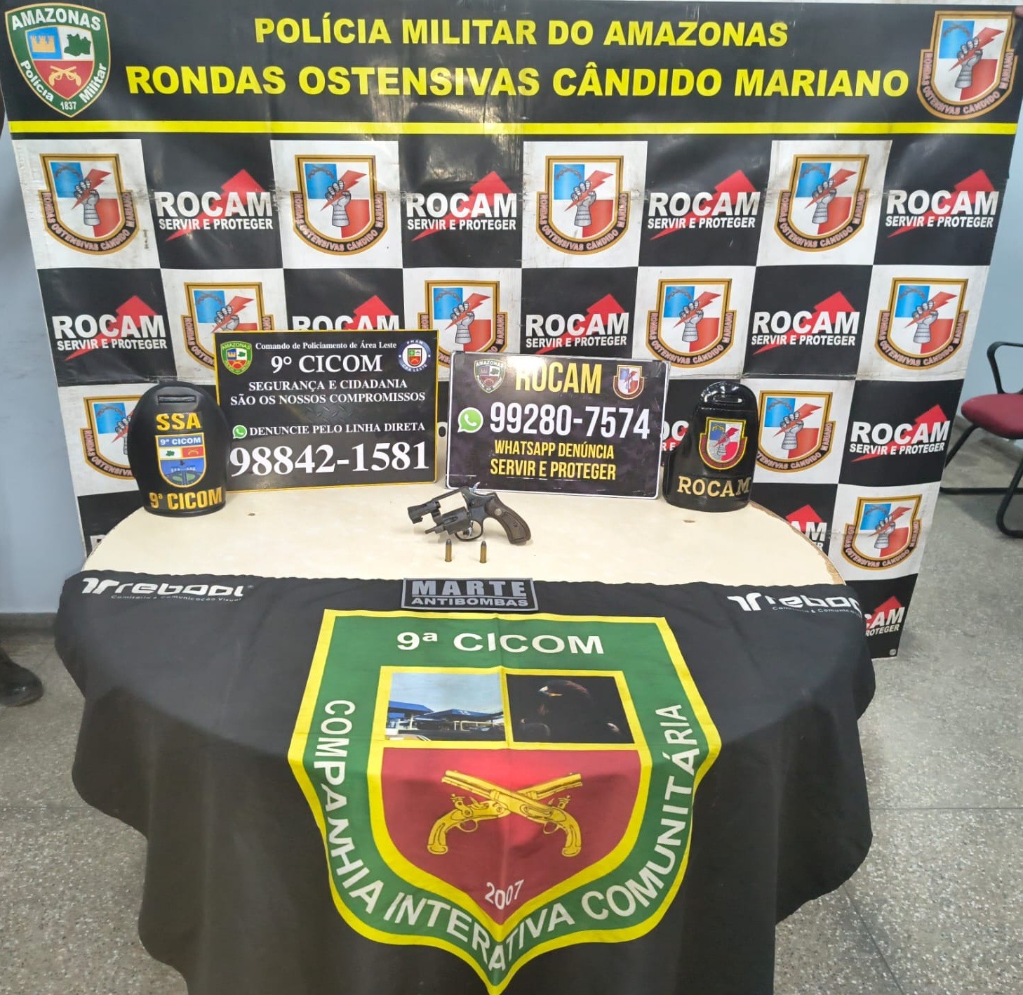 Polícia Militar realiza resgate de adolescente em área de mata em Manaus