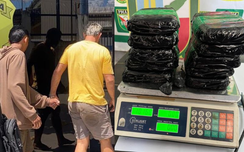 Polícia flagra transporte de droga e prende dupla em Beruri
