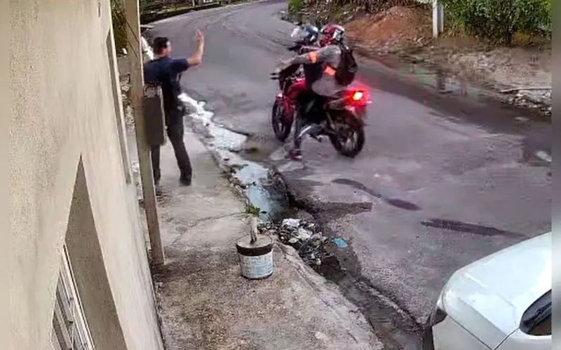 Trabalhadores são assaltados por grupo em motos no Canaranas