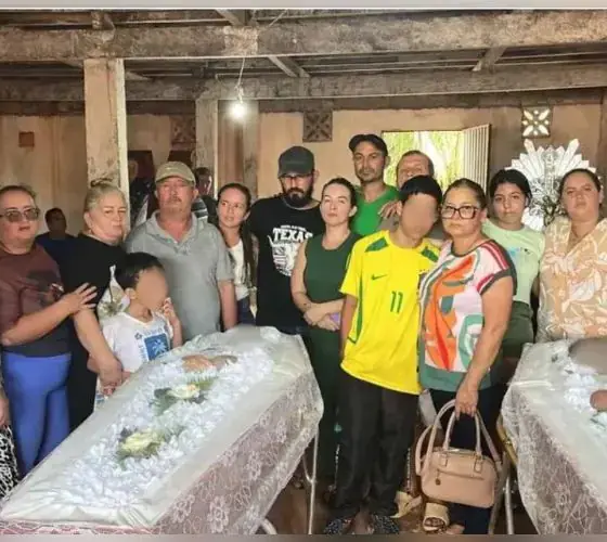 Enterro de vítimas de emboscada no Amazonas reúne multidão