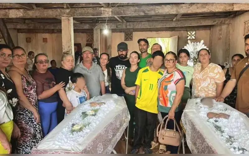 Enterro de vítimas de emboscada no Amazonas reúne multidão