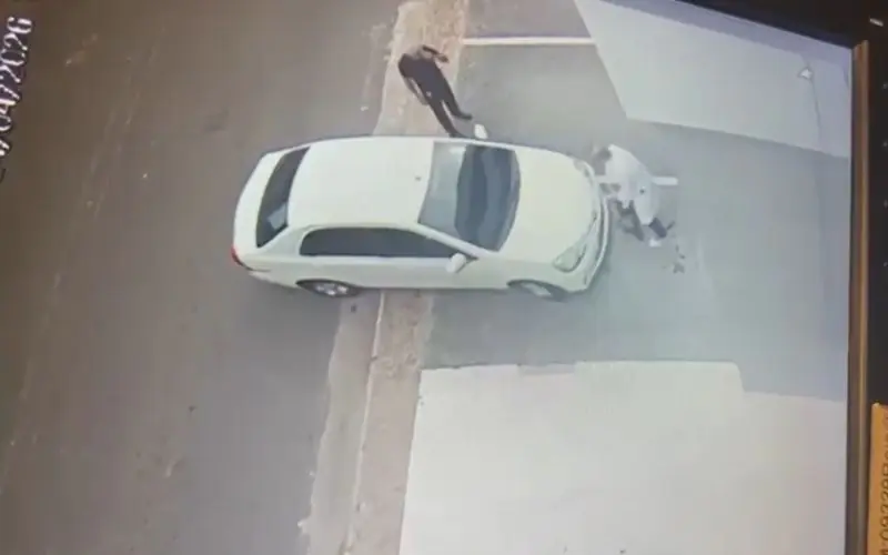 Taxista tenta atropelar médico após discussão por vaga em clínica de Manaus