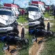 Acidente entre moto e carro deixa homem ferido no Puraquequara