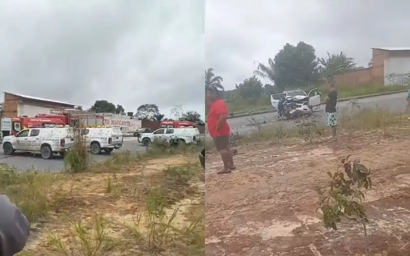 Acidente na Av. Margarita deixa venezuelano morto e três feridos