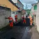 Beco no Aleixo recebe obras de recuperação asfáltica da Prefeitura de Manaus