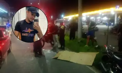 Motociclista morre após colisão contra poste na Av. Cosme Ferreira