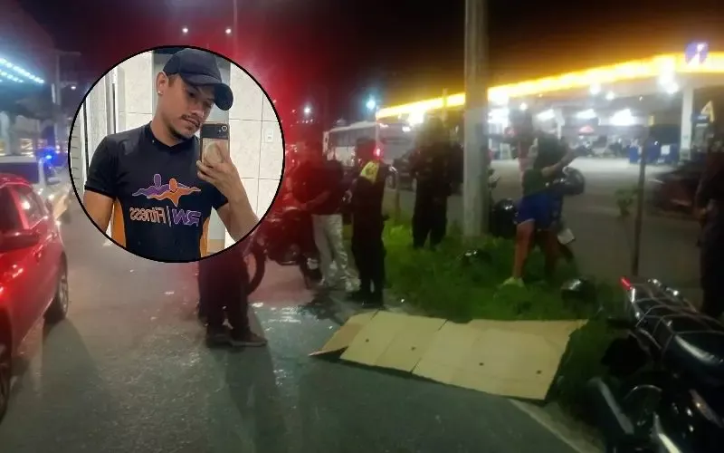 Motociclista morre após colisão contra poste na Av. Cosme Ferreira