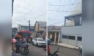 Família deixa ar-condicionado ligado e casa pega fogo no Coroado